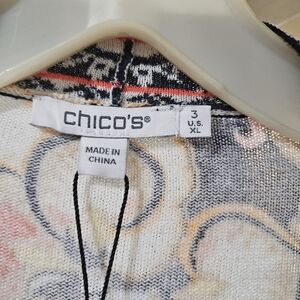 Chico's Patterned Top
